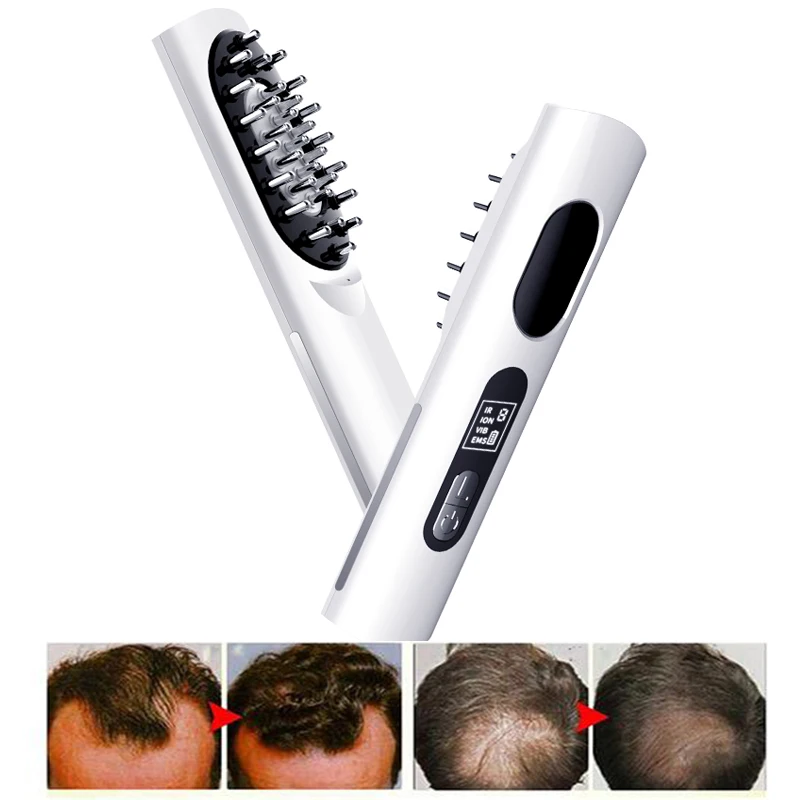 New Arrival Electric Hair Massage Comb Electric Hair Brush Comb Electric with Serum Infuse For Hair Growth