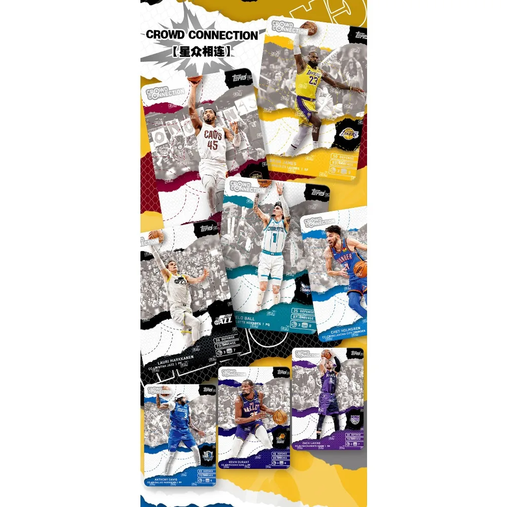 Фото KAYOU оригинальные боевые карты NBA MATCH ATTAX, высокое качество, баскетбольные звезды, конкурсные полевые захватывающие карты для моментов, рождественская игрушка в подарок №4