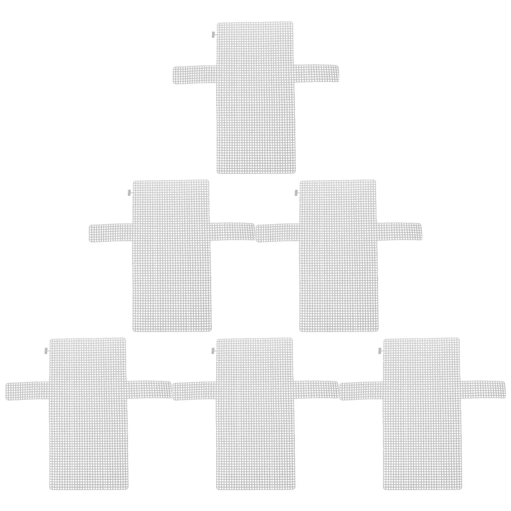 6 шт. сумка с крючком сетчатая модель наборы для вязания пластина изготовления