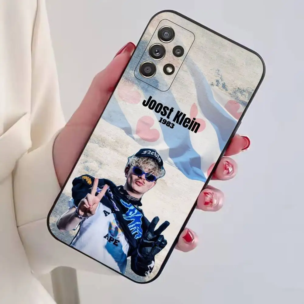 Фото Уникальный чехол для телефона Joost K-Klein Rapper для Samsung S25, S24, S21, S22, S23, S30, Ultra, S20, Plus, FE, мягкий силиконовый черный чехол №5