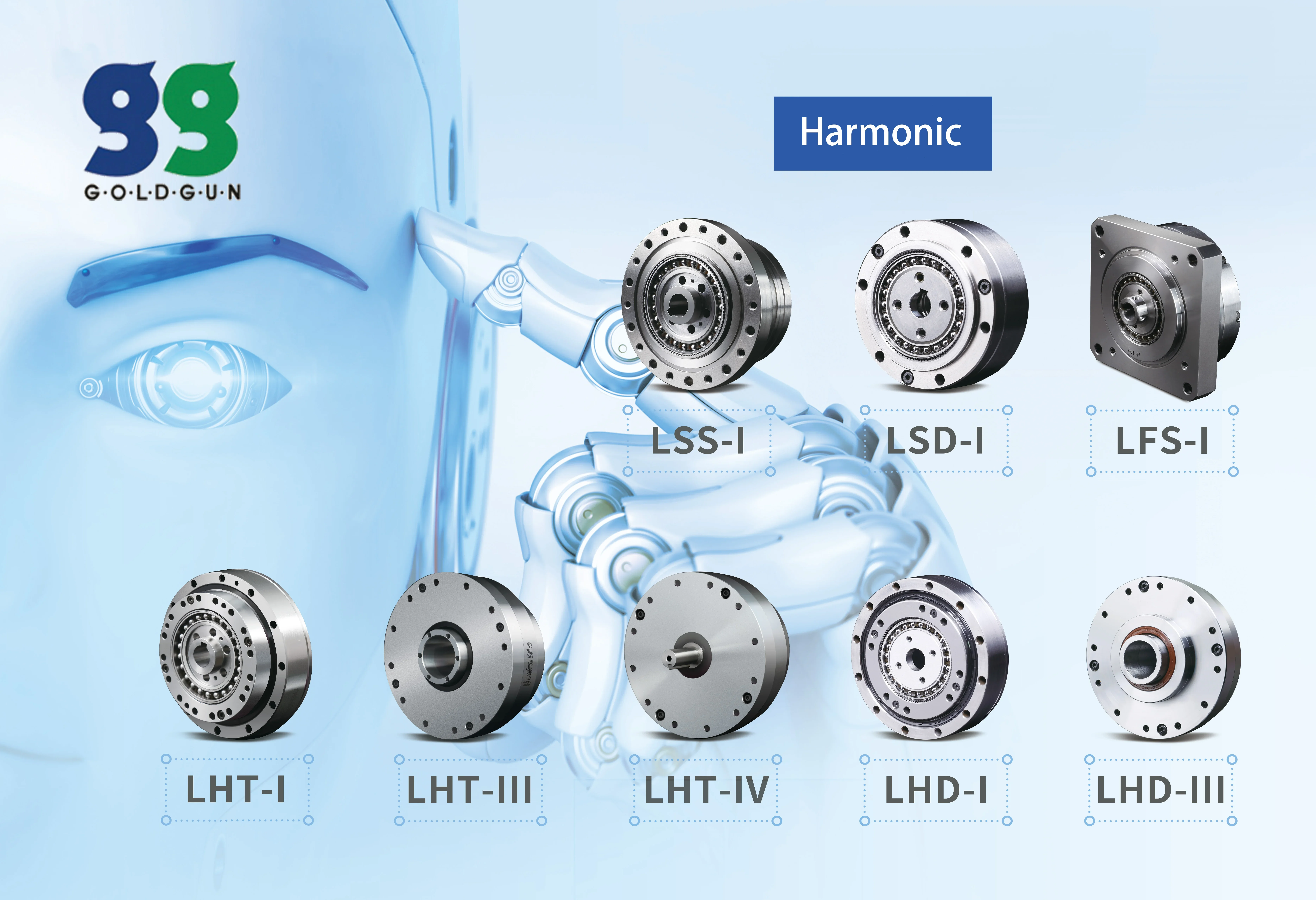 Редукторы скорости коробки передач LSS20 Ultra Low Backlash Harmonic для руки робота