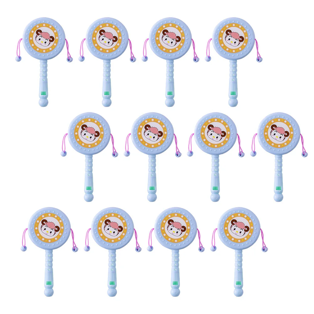 

12 Pcs Infant Developmental Toys Whistle Baby Cognitive Cartoon Children -Baby Hand Educational Abs Shaking