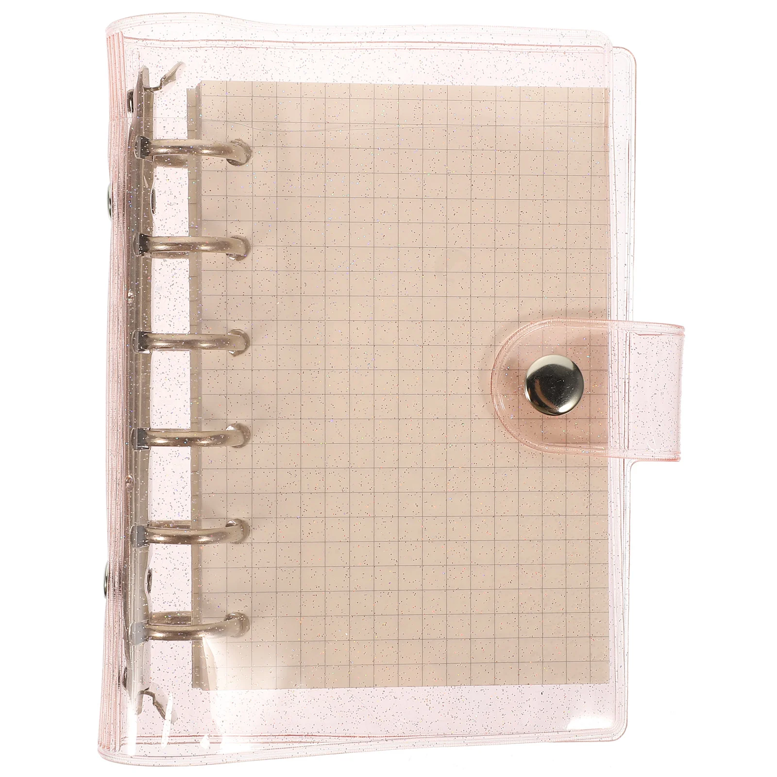 

Binder Spiral Mini Notebook Journal Bullet Loose Ring A6 Hardcovergrid Dot Dotted Smooth Writing Holder Penjournals Lined