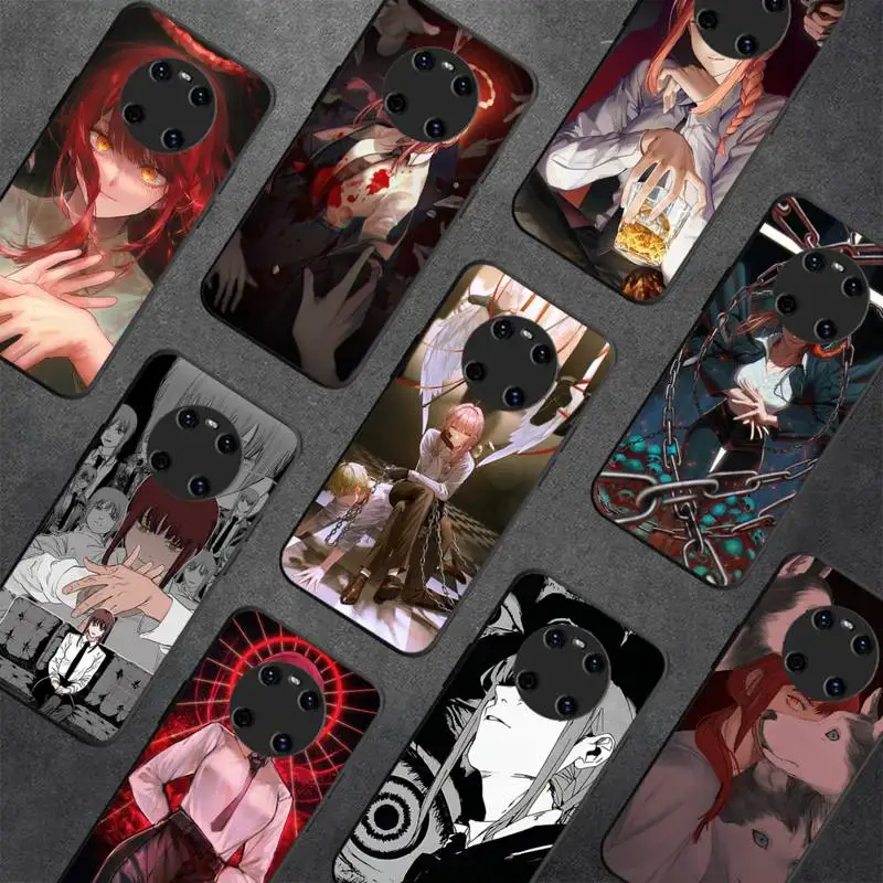

Chainsaw Man Makima Phone Case For Huawei Y 5 Y62019 Y52018 Y92019 Luxury funda case for 9prime2019