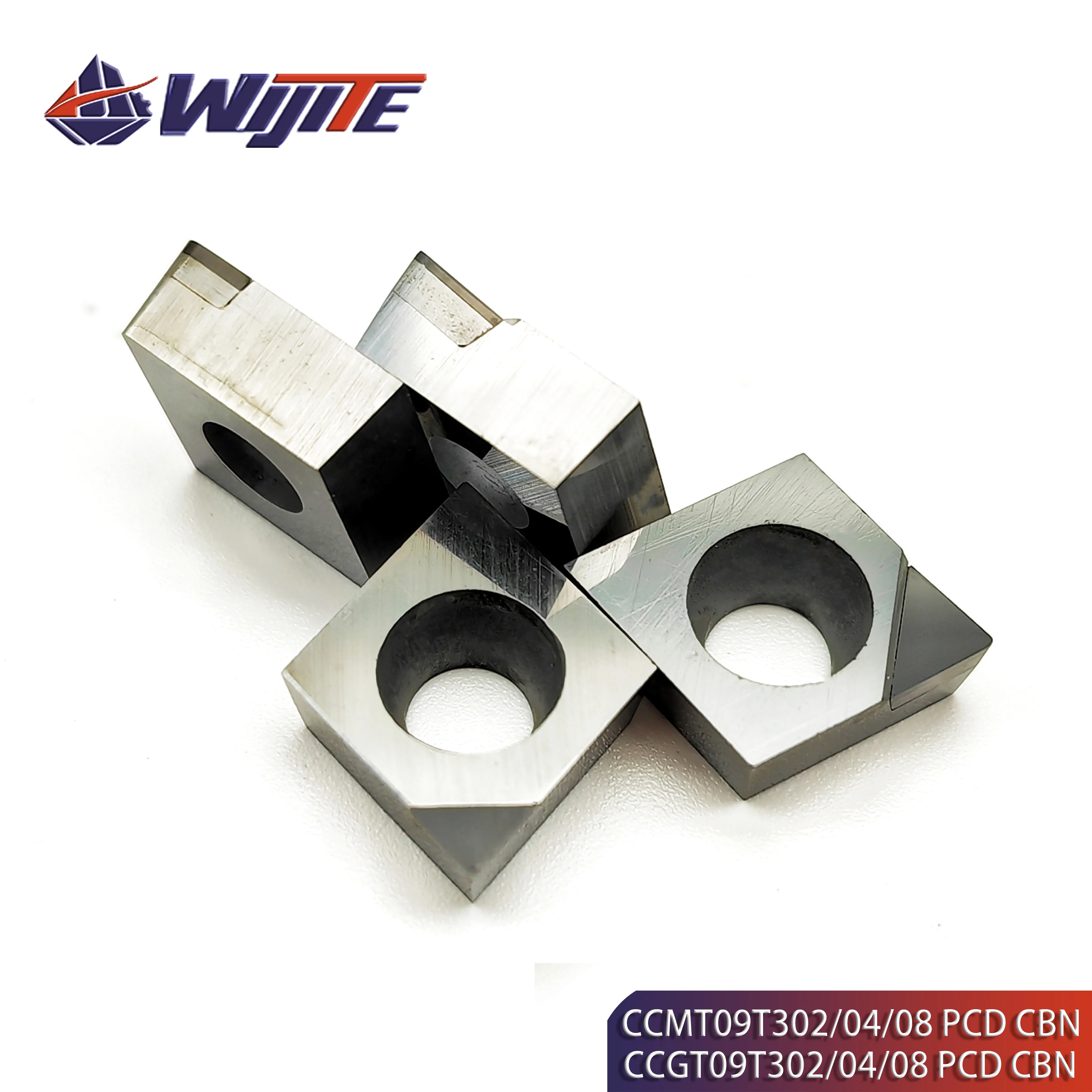 

CCMT09T302 04 08 CCGT09T302 04 08 PCD CBN Outer round turning tool Polycrystalline diamond and cubic boron carbide cutter