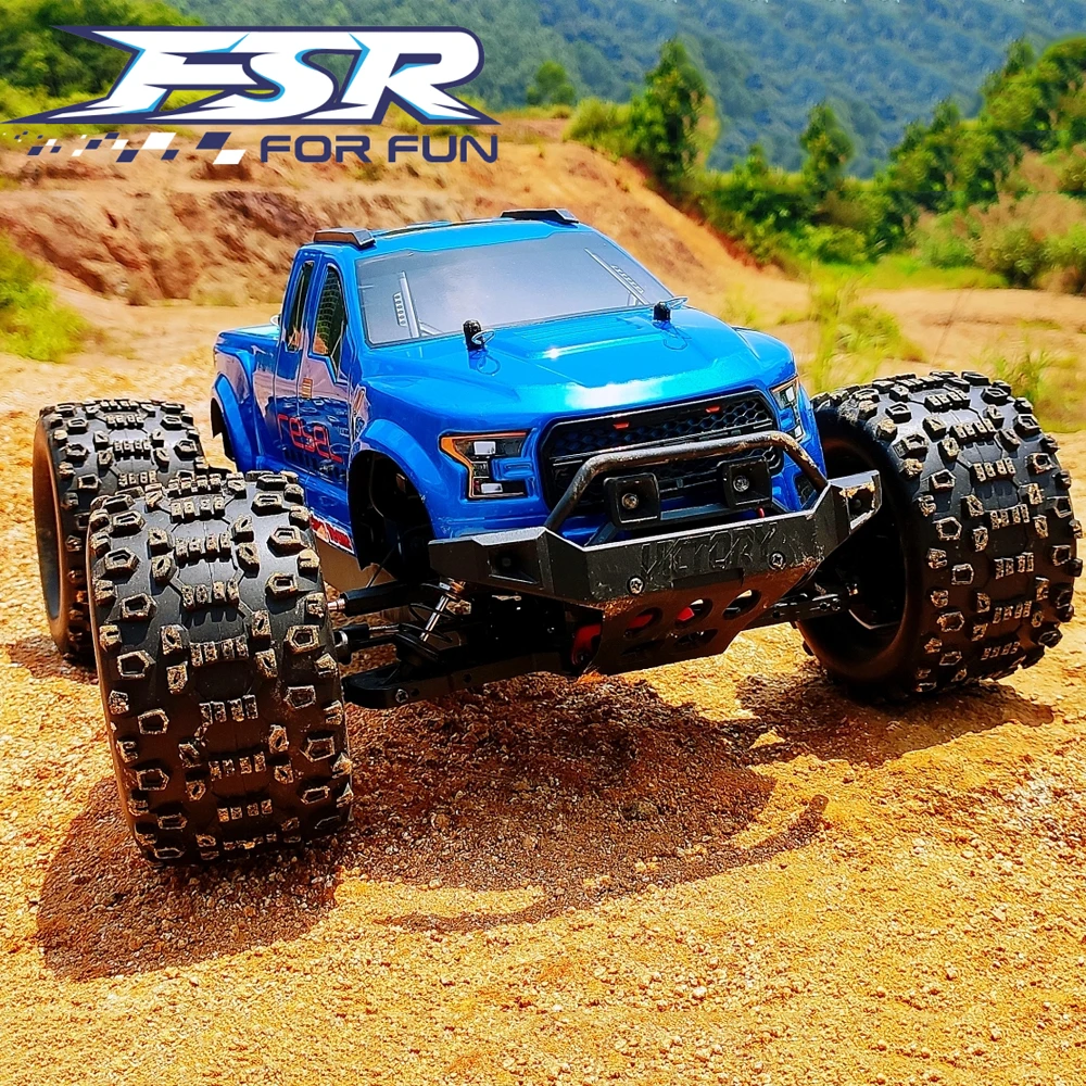 1/10 Fsr Bigfoot Off-road Climbing Professional Rc Drift Car High-speed 4wd Adult Brushless Electric Model Toys