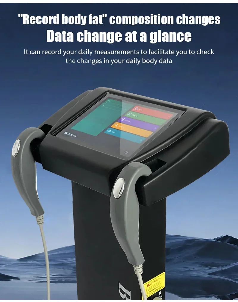 Профессиональная elle intelligente menchliche нормативфеett waage Elementembali von analysator Maschine Drucker Xo 53.se