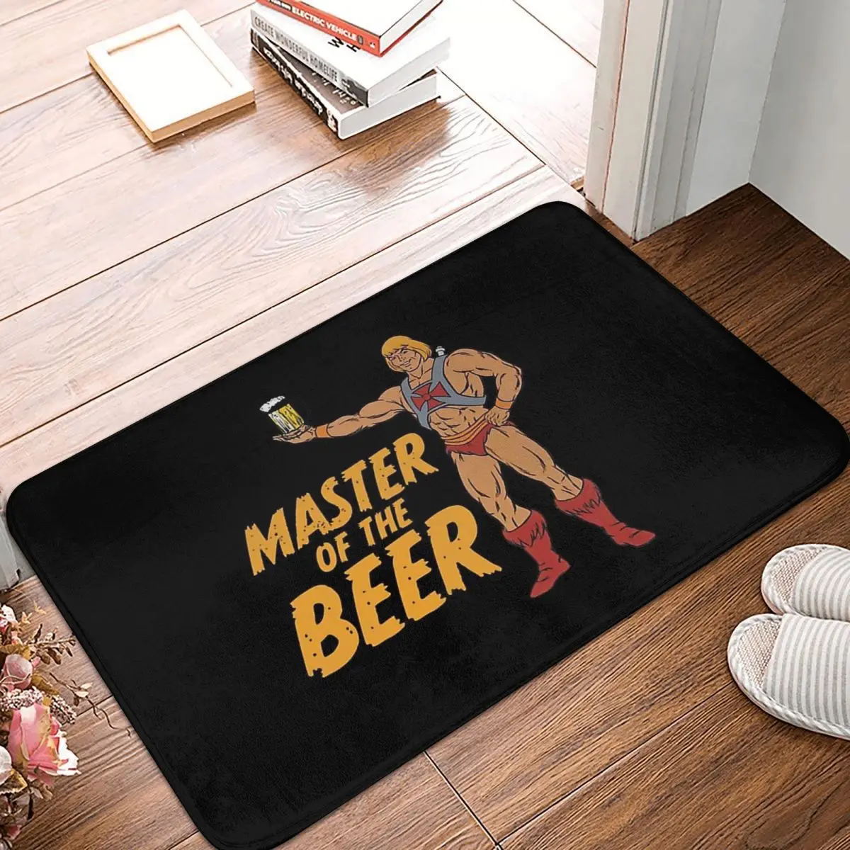 He Man and the Masters of the Universe Bath Mat Beer Doormat Kitchen Carpet Entrance Door Rug Home Decor