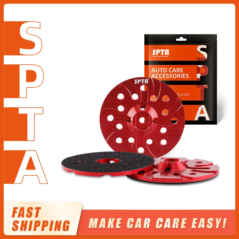 SPTA 5 Inch DA Backing Plate Aluminum Backer Pad For 125MM P
