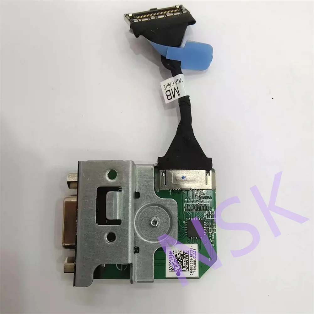Оригинальный 7gd53 07gd53 для Dell OptiPlex 7040m микро вторичный выход VGA 100% ТЕСТ ОК