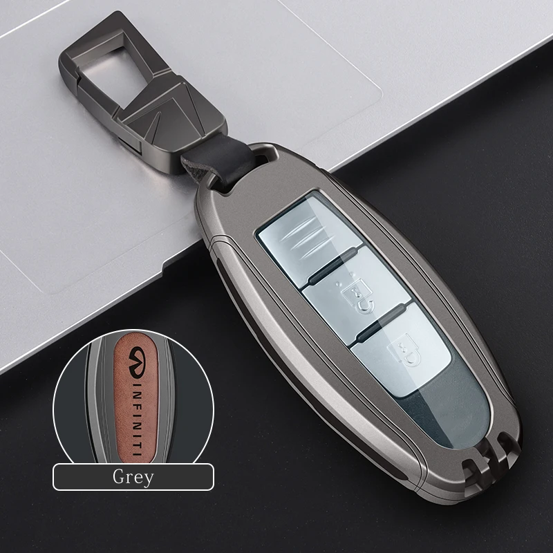 

Car Key Cover Case Key Bag Shell Holder Fob For Infiniti Q50 Q60 Q70 QX55 G37 JX35 QX50 QX60 QX80 Auto Key Protector Accessories