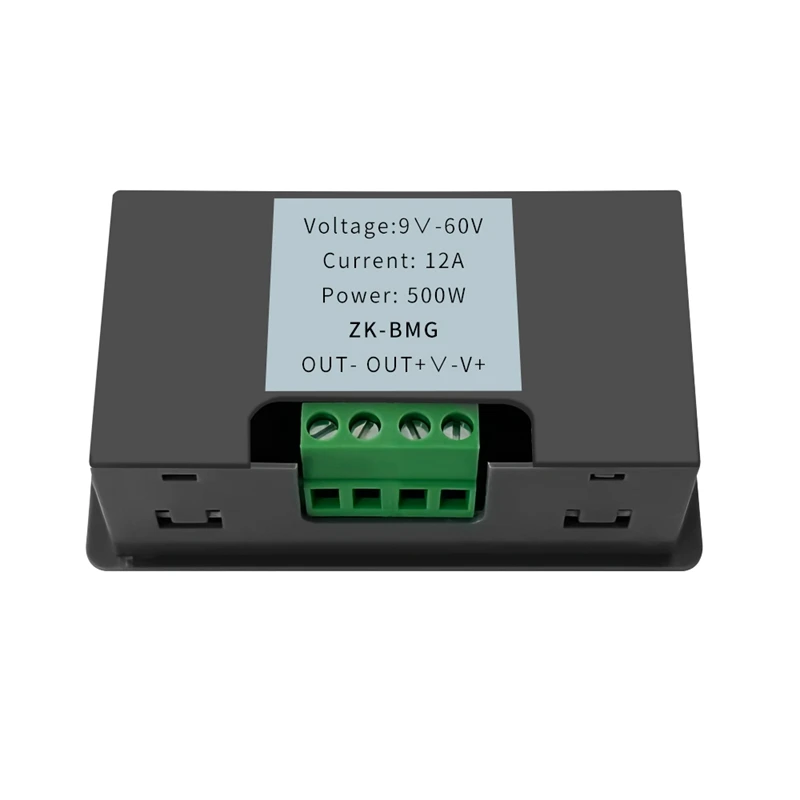 Устройство управления двигателем ШИМ с дисплеем контроллер двигателя 9-60 в/12 а/500