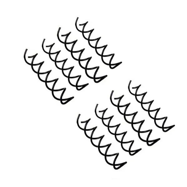 

8pcs Portable Creative Durable Useful Spiral Hairpins Spiral Hair Pin Clips Bun Stick Pick for Hair Style
