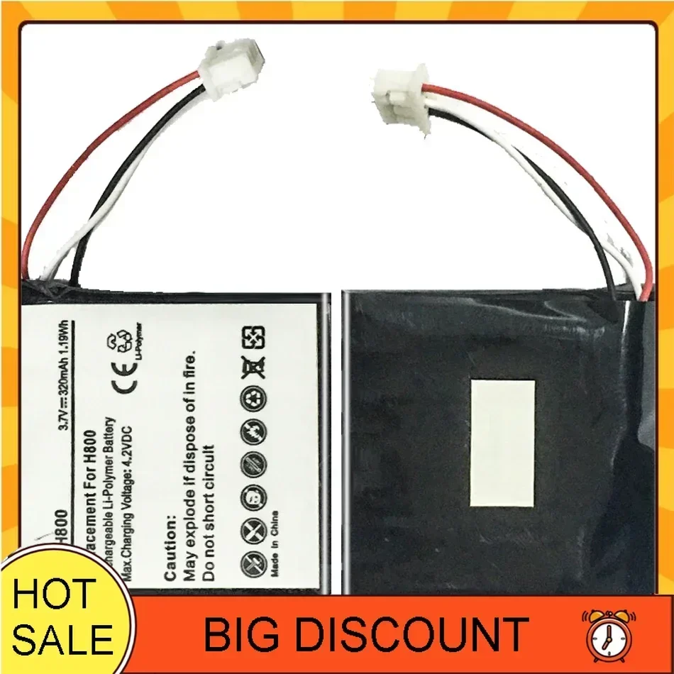 Аккумулятор 320 мАч для LOGITECH H800 533- 000067 AHB 472625 ПСТ 981- 000337 Аккумуляторы наушников +