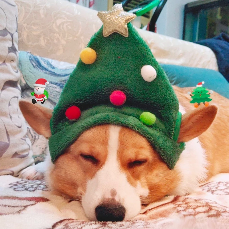 Рождественская шапка с хлопковыми аксессуарами для костюмов и украшений.