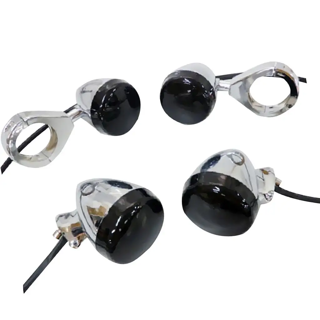 

4x Headlight Lamp LED Bulbs Outdoor Turn Signal Indicator Turning Tail Lights