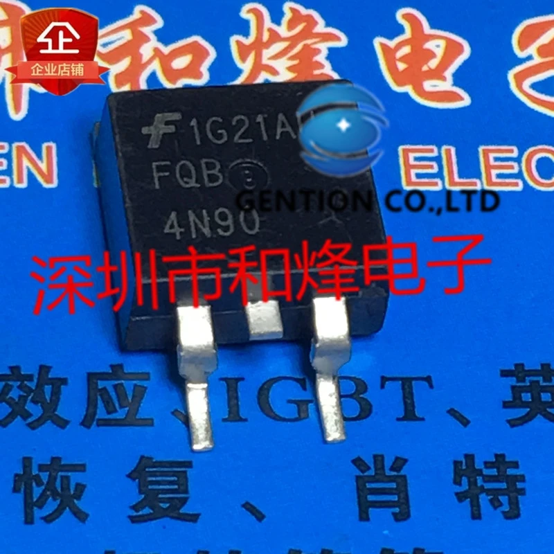 

10PCS FQB4N90 TO-263 4.2A 900V in stock 100% new and original