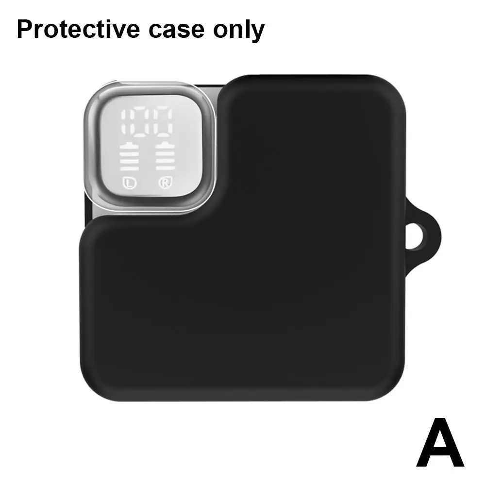 Разноцветный защитный чехол для наушников QCY Melo Buds Neo силиконовый с защитой от