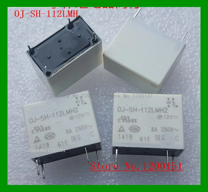 5 шт./лот OJ-SH-112LMH OJ-SS-112LM OJ-SS-112HM 12 В постоянного тока Relay-DIP4
