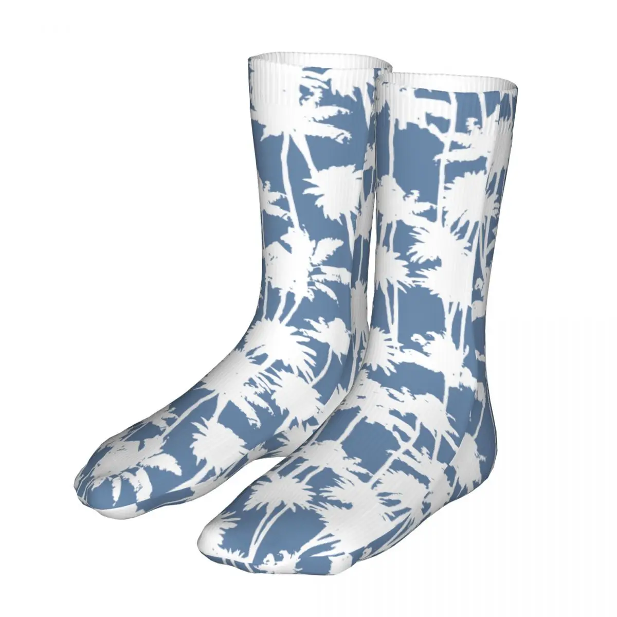 

Compression Palm Trees Pattern Women Socks 2022 Female Bike Sock