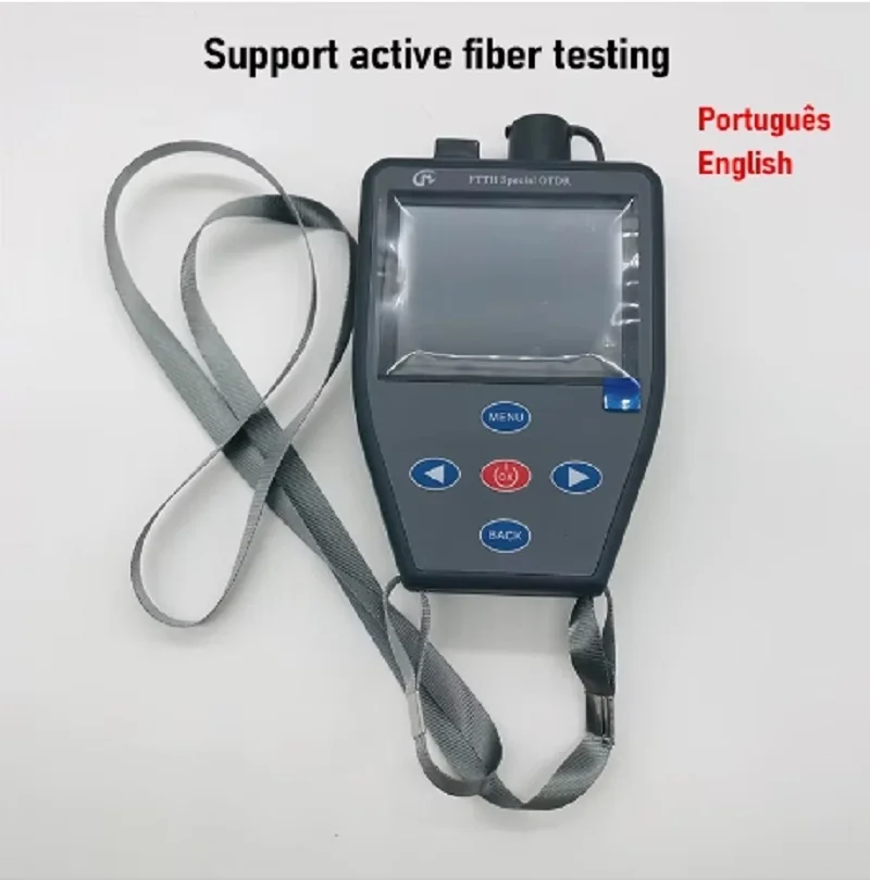 S310N OTDR Мини-тестер Fibra Ottica Riflettometro Supporto Инглз/Португальский кон OPM VFL OLS Multifunzione Ethernet