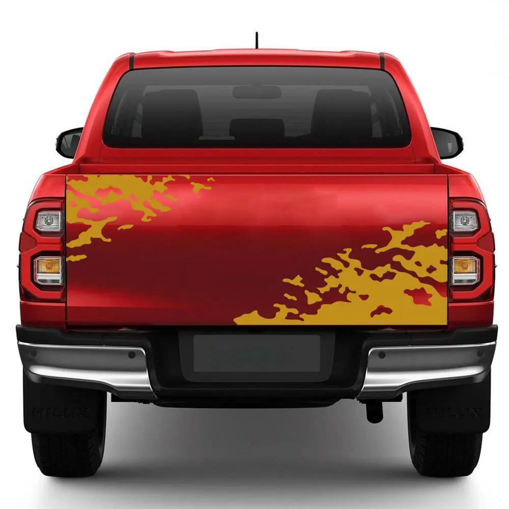 Автомобильная универсальная наклейка на заднюю панель для Toyota Hilux Isuzu Dmax Dodge RAM Ford
