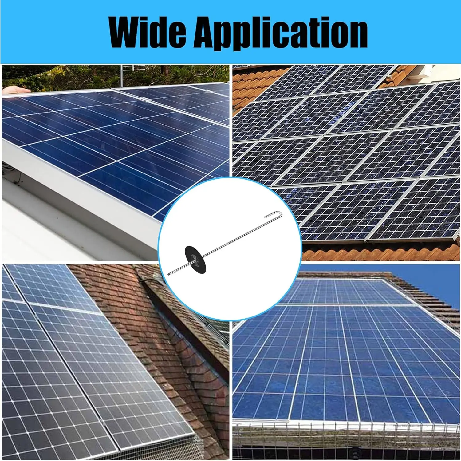 20 комплектов детали для крепления проволочной сетки к панели солнечных батарей