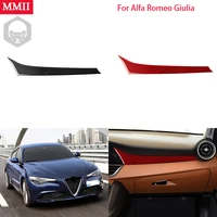 rrx carbon fiber interiors for alfa romeo giulia 2017 2019 copilot dashboard decoration cover trim stickers car accessories