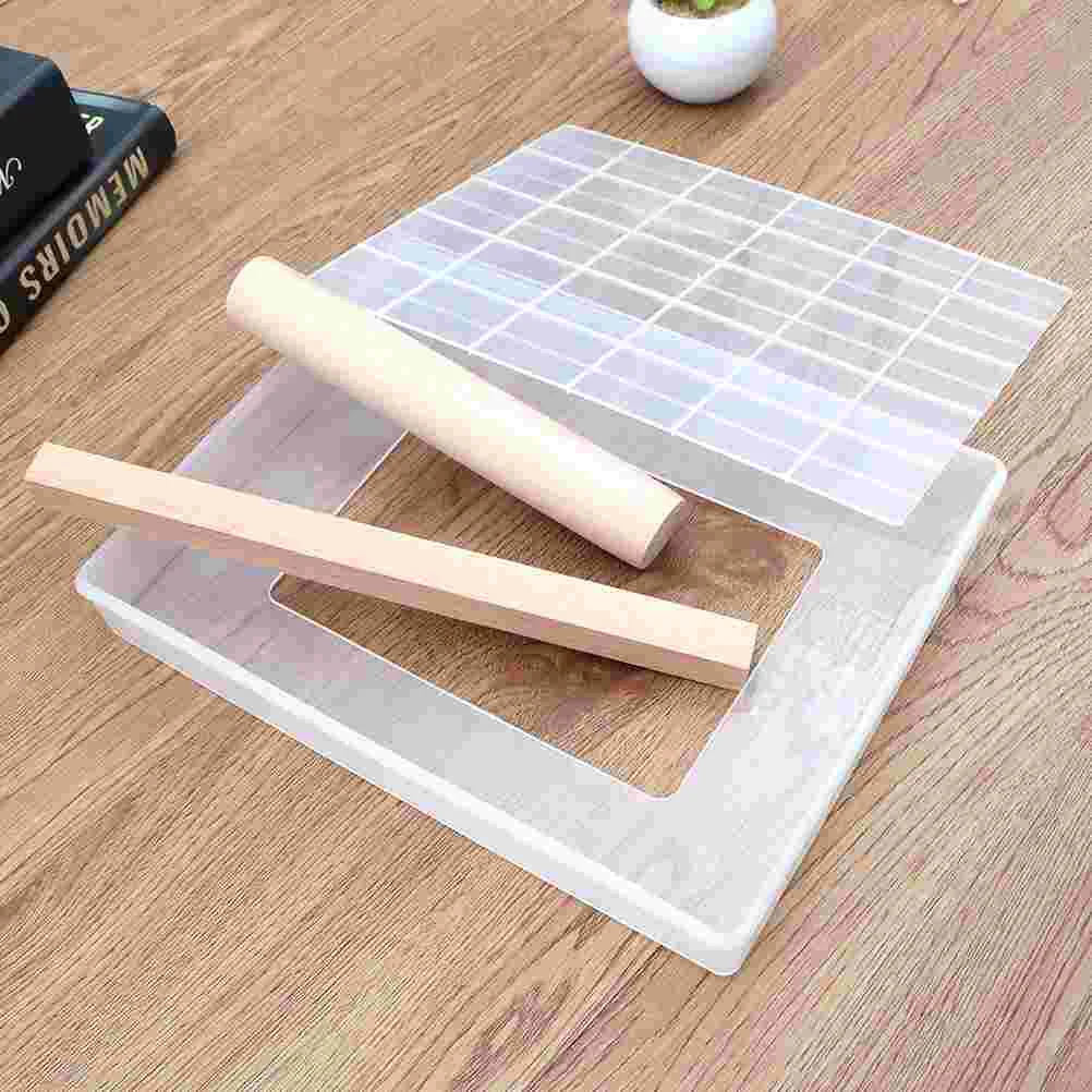 Инструменты для выпечки нуги форма Shaqima De Para Gelatinas деревянные прямоугольные формы