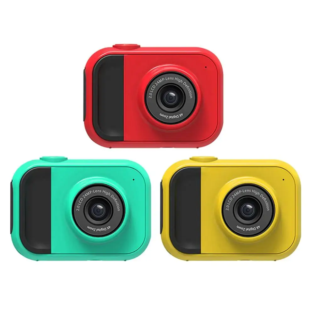 

Профессиональная Детская фотокамера нечеткая Full HD 1080P Портативная Цифровая видеокамера 4-кратный зум детская камера детская пришла