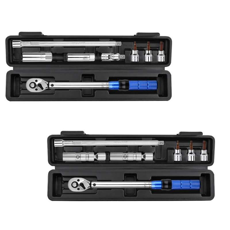 

New Hot Adjustable Torque Wrench 10-60Nm Positive Negative Two-Way Adjustment Spanner Auto Bicycle Repair Hand Tools