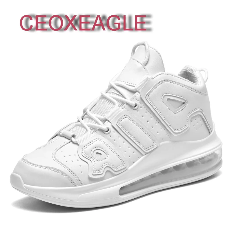 Кроссовки мужские с воздушной подушкой дышащие удобные сникерсы сетчатой