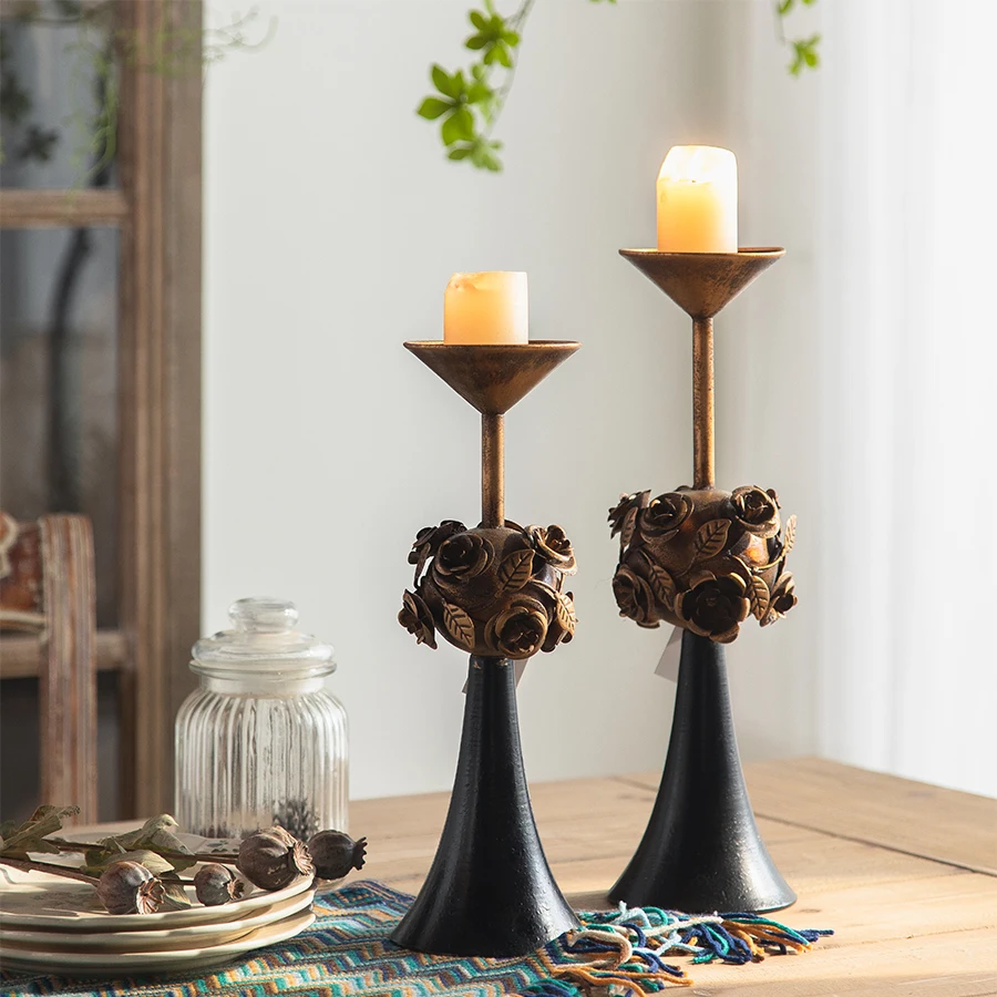 S Antique Luxury Candle Holders Centerpieces Wedding Decorat