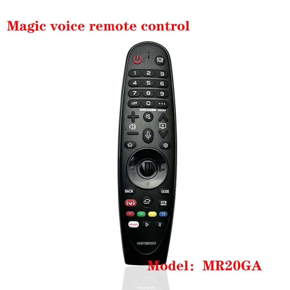 Фото Пульт дистанционного управления Voice Magic Remote Control AKB75855502 MR20GA для 4K OLED Smart TV 2020 года выпуска серий NANO9, NANO8, BX, WX, GX, CX, ZX с функцией указателя направления (Pointer ivi) №5