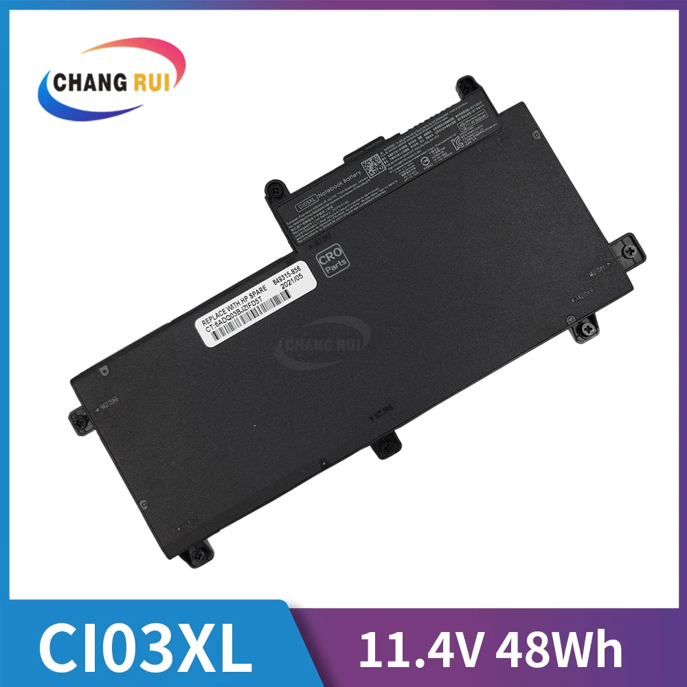 

CRO 48Wh Type CI03XL 14.8V Laptop Battery for HP 801517-421 -541 -831 801554-001 801554-002 CI03048XL-PR HSTNN-UB6Q HSTNN-LB6T