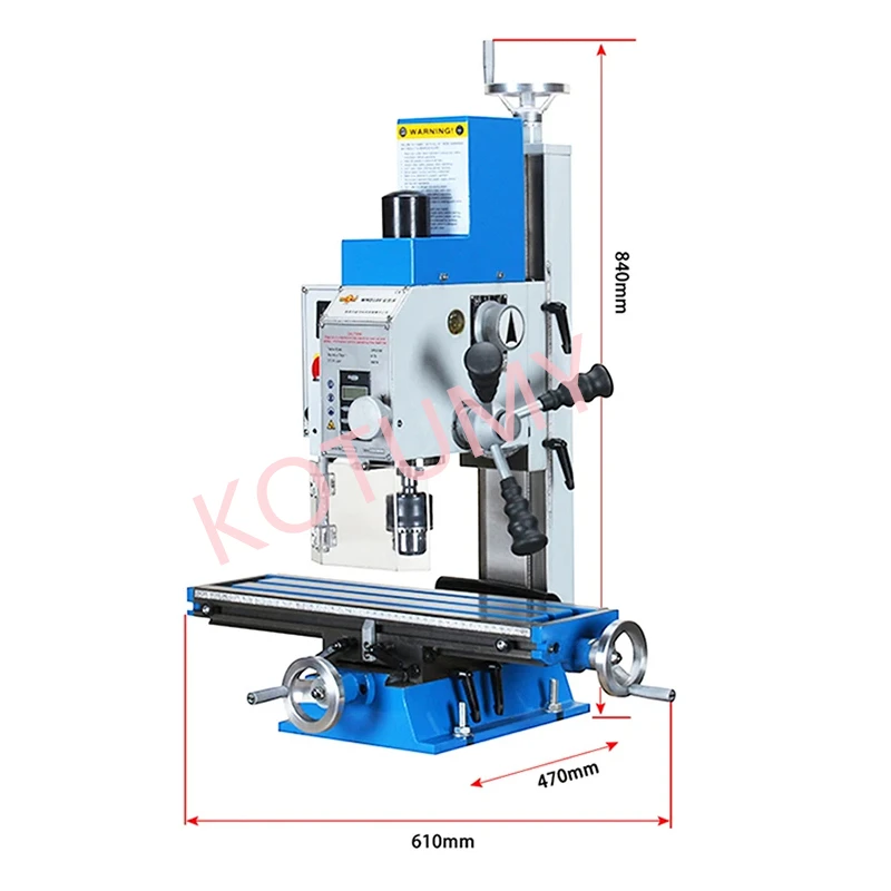 Настольный сверлильный станок 16 В бытовой ручной высокоскоростной фрезерный