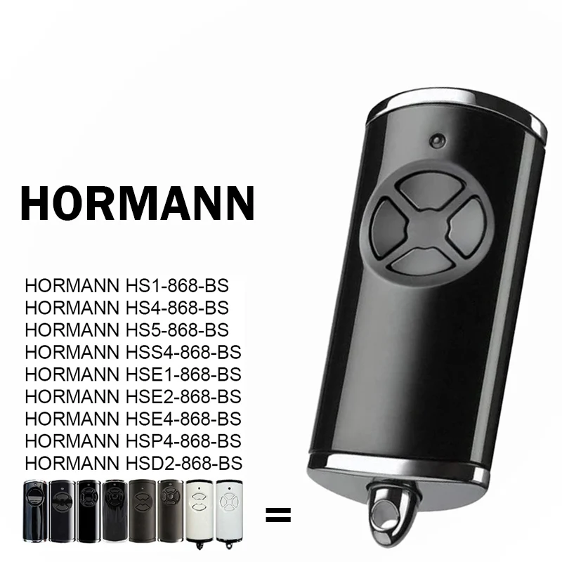 Фото 868 МГц HORMANN BS Series HSE4 HSE2 HSE1 HS5 HS4 HS1 HSS4 HSD2 HSP4 868 BS BiSecur Garage Remote Control Electric Gate Control №3