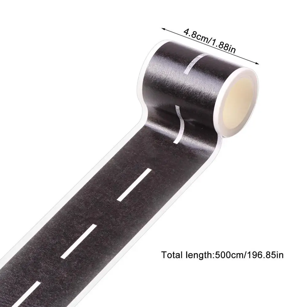 

Наклейка на дорожный автомобиль, детская дорожная лента и трек поезд, наклейка на пол и стены, быстрая очистка, украшения для гоночного автомобиля, вечеринки