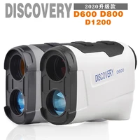 discovery laser rangefinder 600 800 1200 meters upgraded in gray white with angle measure portable small size high definition