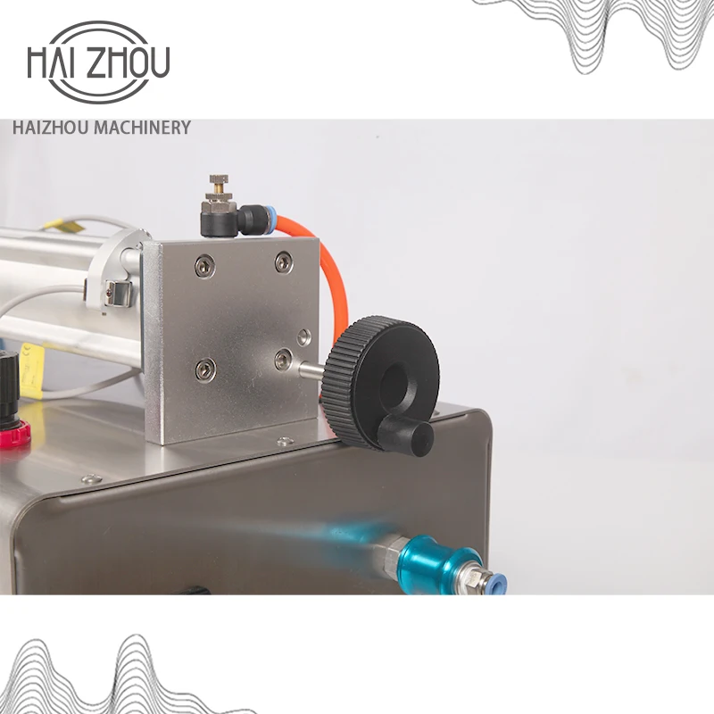 Горизонтальная полуавтоматическая машина HAIZHOU из нержавеющей стали с одним