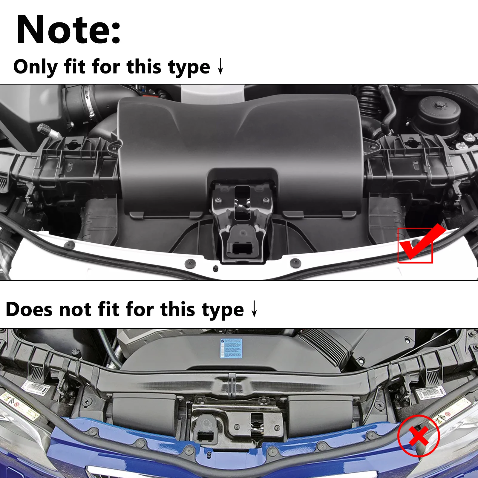 Алюминиевые воздухозаборники BEVINSEE Для BMW 1 серии E82 E87 E88 E81 116i 116d 118i 118d 120i 120d 123d 4