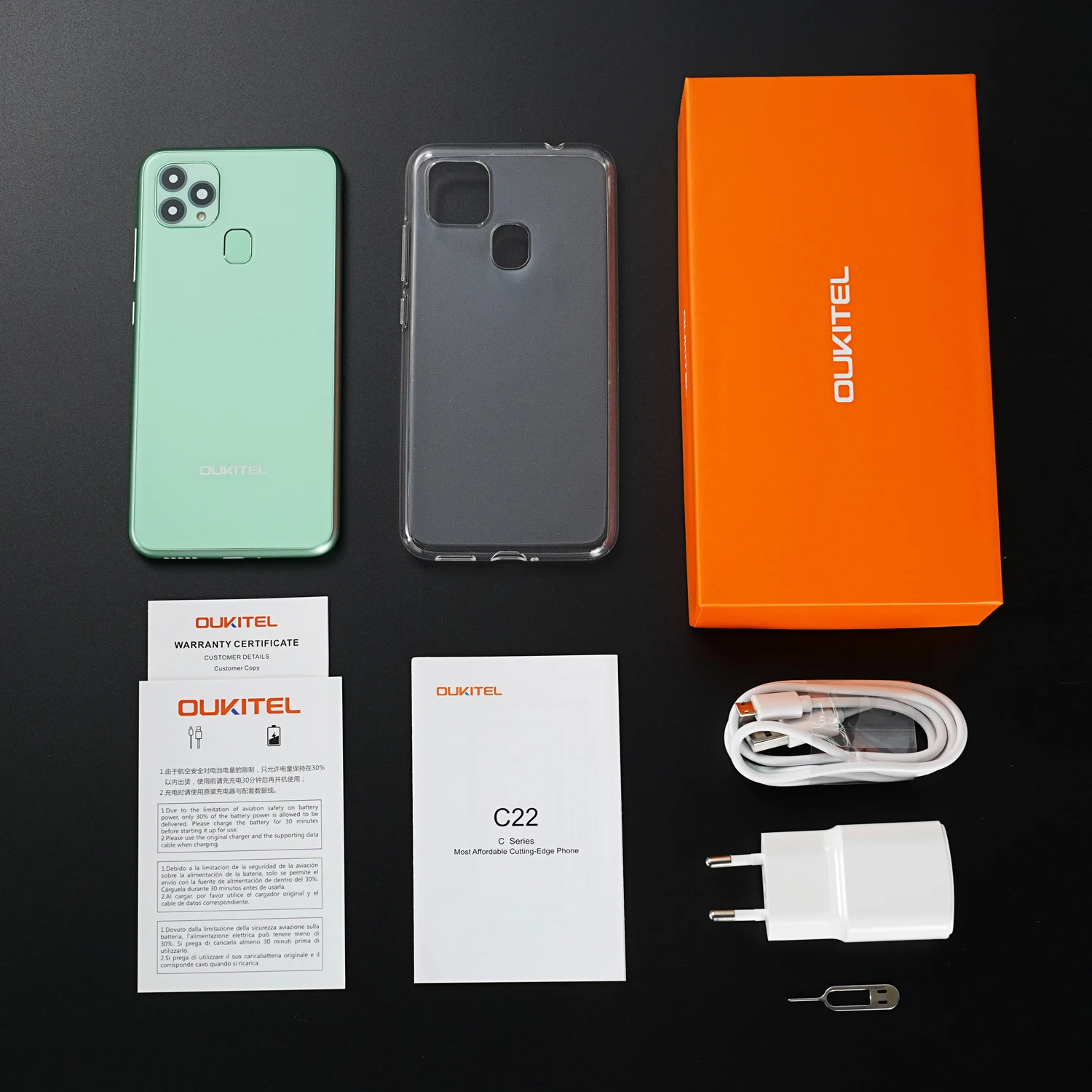 OUKITEL C22 Smartphone 4GB 128GB 4000mAh Quad Core 5.85