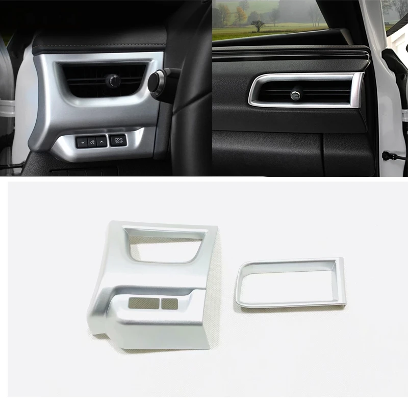 

ABS carbonfiber front Left Right Air Conditioning Outlet cover For Lexus UX 200H 250H 260H 2019 2020 AC Vent cover sticker