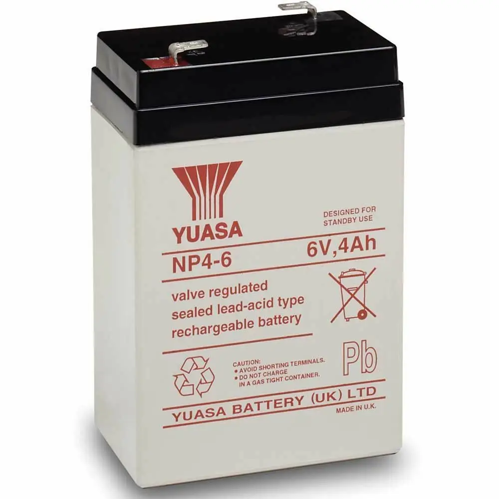 

JOHNLITE CY-0112 6V 4AH SPOTLIGHT REPLACEMENT BATTERY