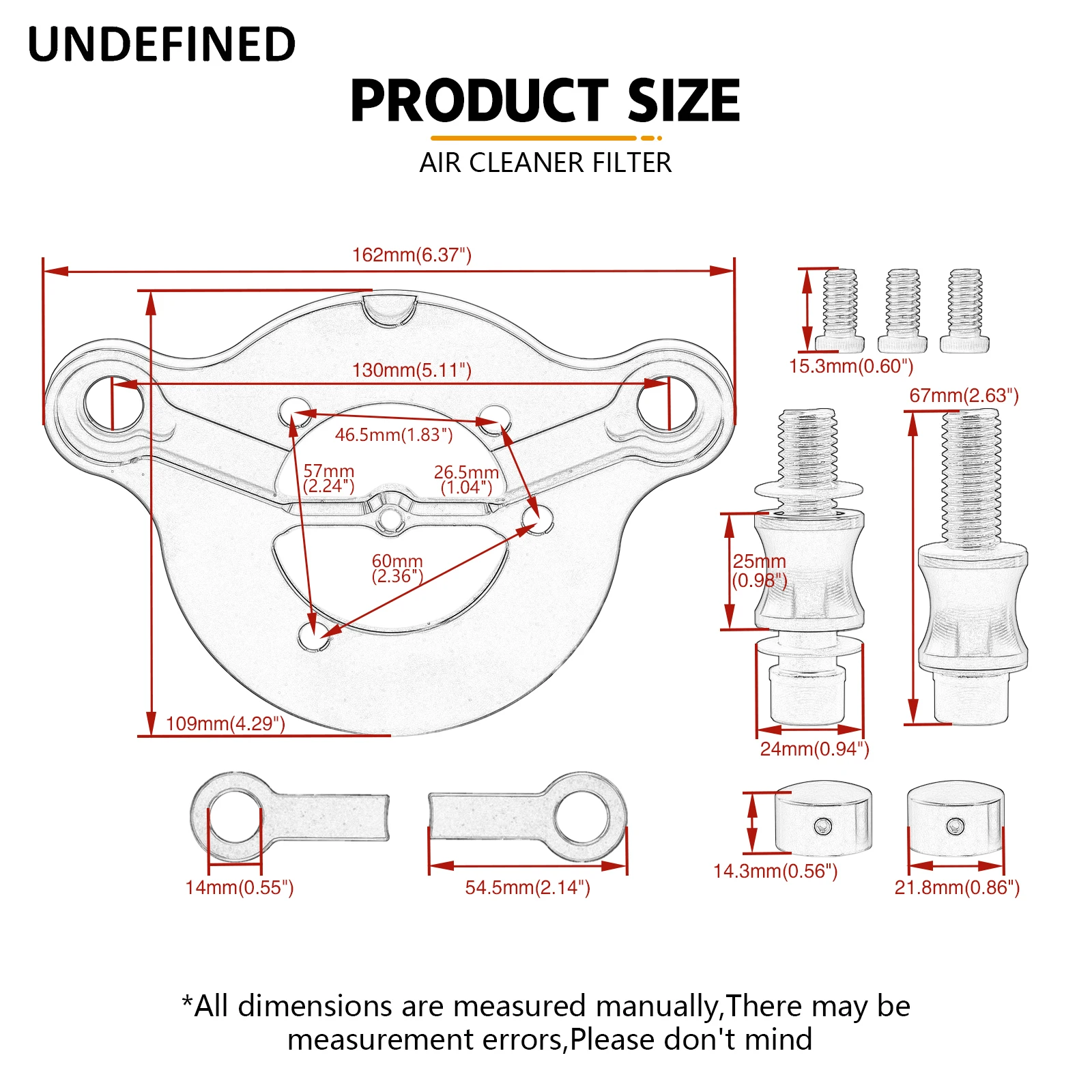 Воздушный фильтр для мотоцикла воздухозаборные фильтры красный элемент Harley