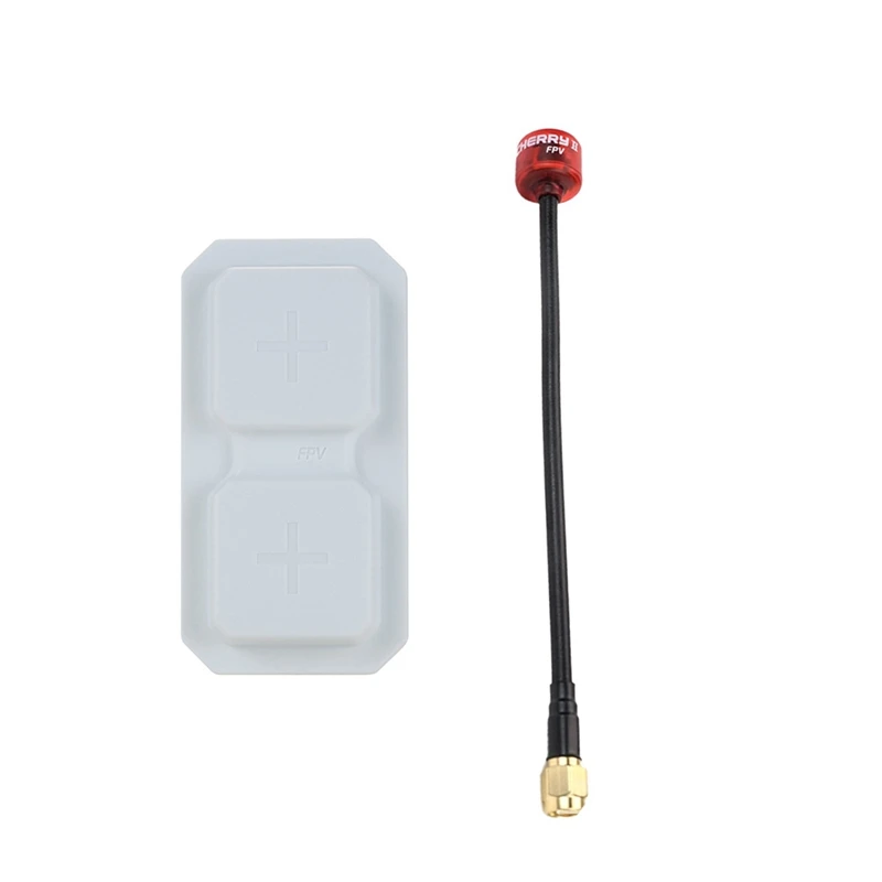 RushFPV Range Plus 2X 5.8GHz patch + Cherry V2 15cm LHCP SMA antennas