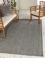grey rug 100 natural jute braided style handmade runner rug living area carpet
