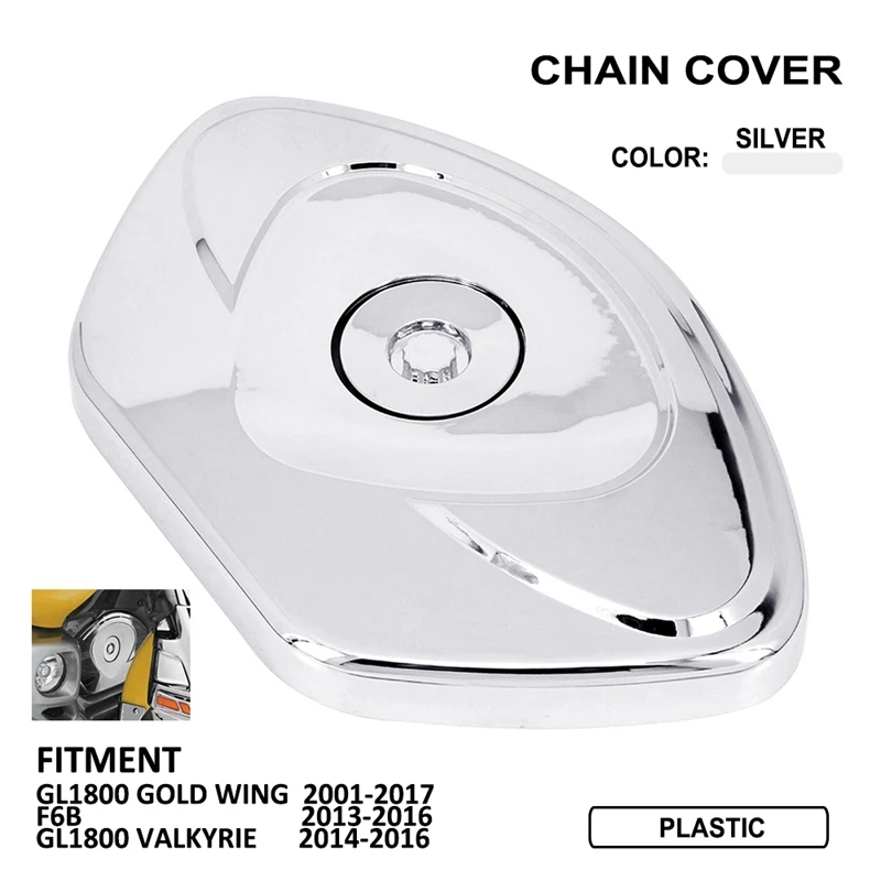 

Motorcycle Timing Chain Cover Protection Engine Motor Cover for Honda Goldwing GL1800 GL 1800 Valkyrie F6B F 6B