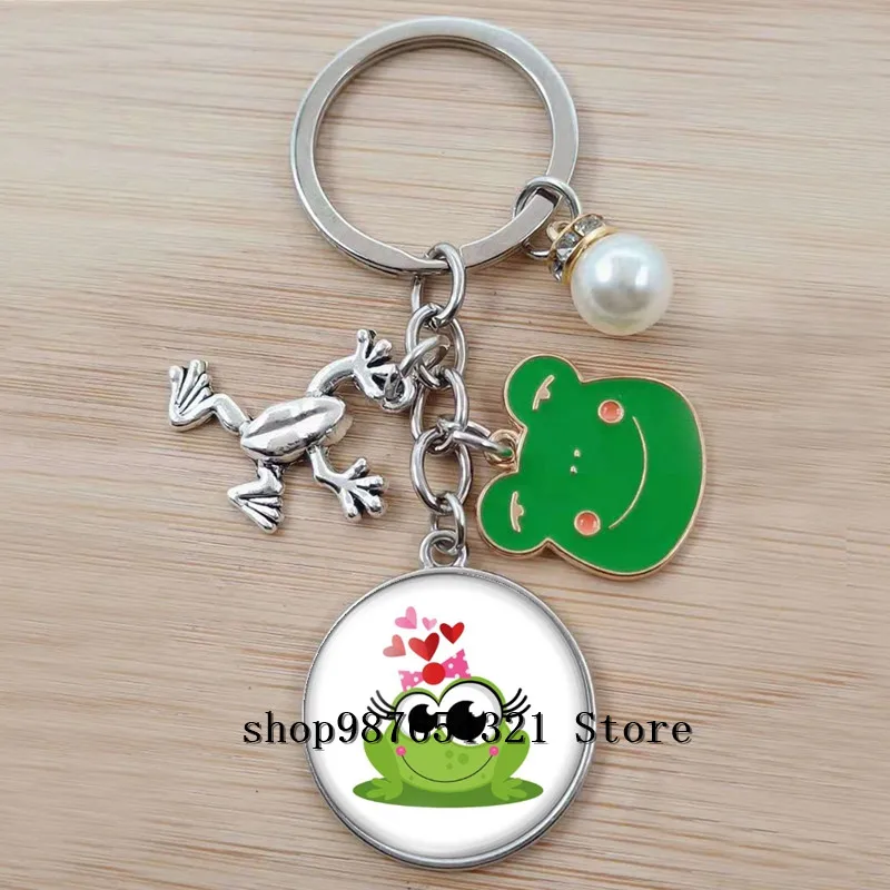 Новинка Красивая лягушка зеленое животное милая большая женская сумка ювелирные