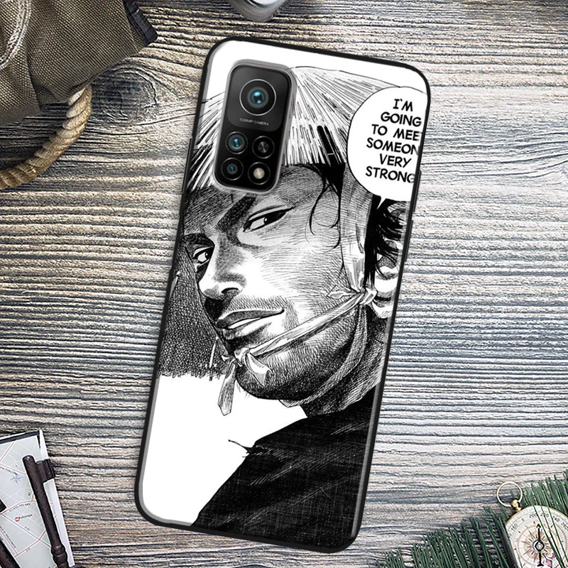 Чехол Vagabond Miyamoto Musashi для Xiaomi Mi 11T Pro, 10T, 11 Lite Ultra, POCO F3, X3 GT, M3, M4 и других.
